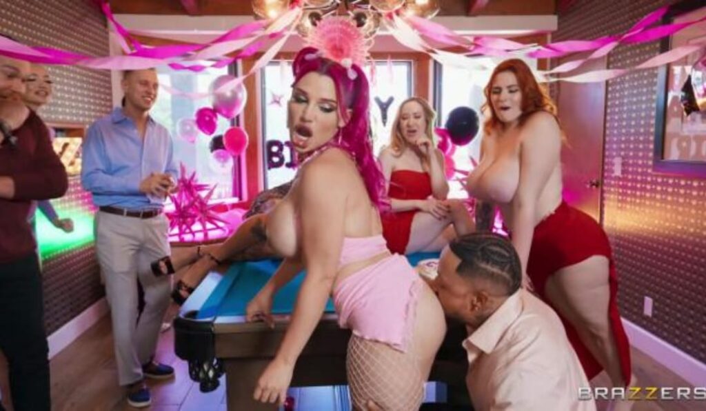 Lily S Epic Birthday Gangbang And Orgy